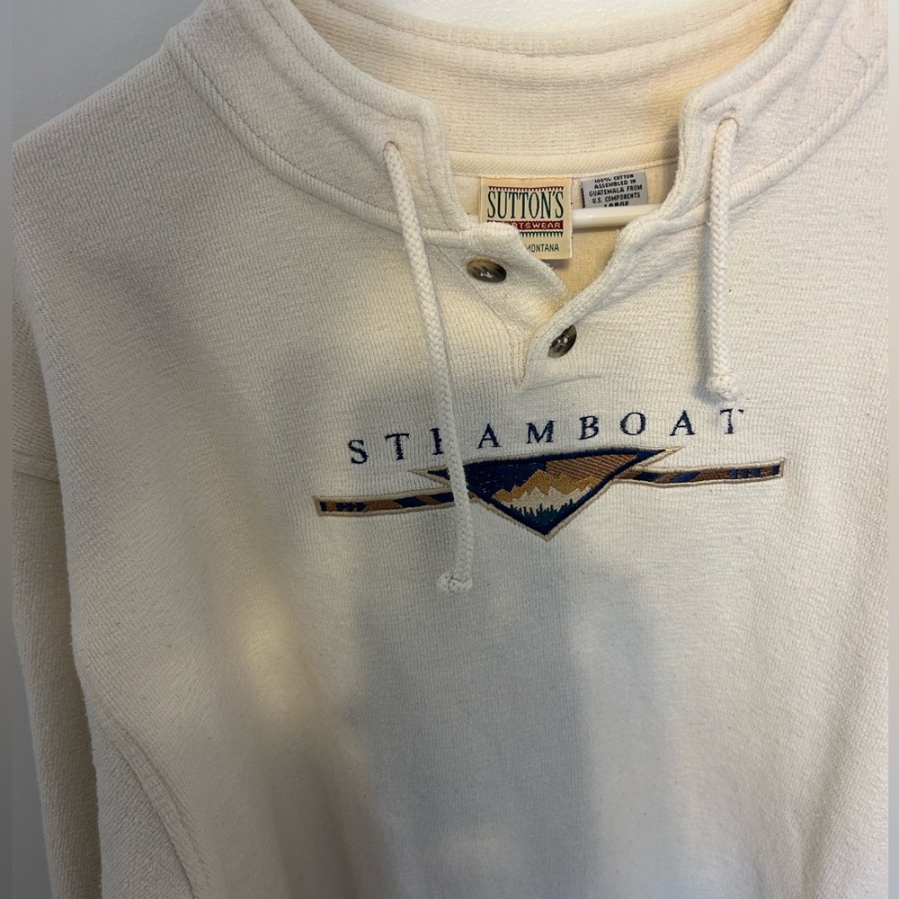 Vintage Suttons’ Sportswear Long Sleeve Men’s. Montana